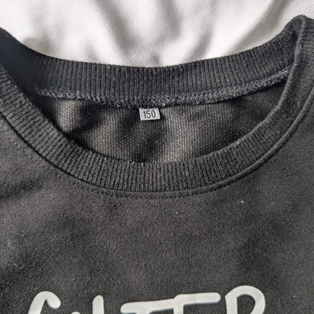 Cuter Version Of Dad - Father Dad Father's Day Cute Kids T-shirt Black sweater - Picture 2 of 8